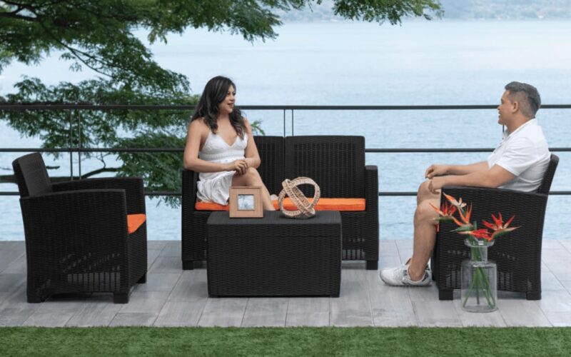Transforma tu jardín con muebles de plástico prácticos en Aruba